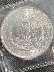 1890 US MORGAN SILVER DOLLAR