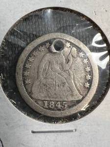1845-O US SEATED LIBERTY DIME