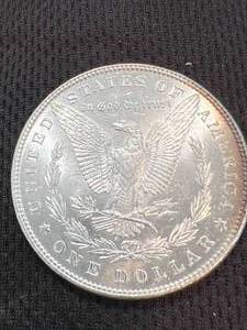 1887 US MORGAN SILVER DOLLAR