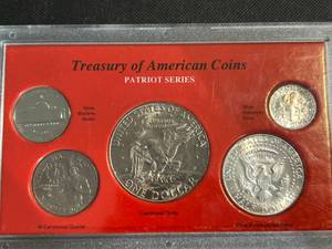 US PATRIOT SERIES 5 COIN SET