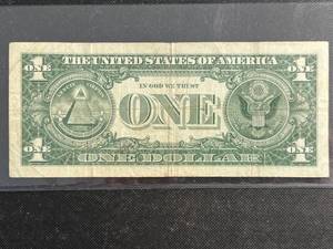 1957 US BLUE SEAL $1 SILVER CERTIFICATE