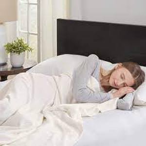 lot 19 image: Liquid Cotton Bed Blanket - Twin - Ivory