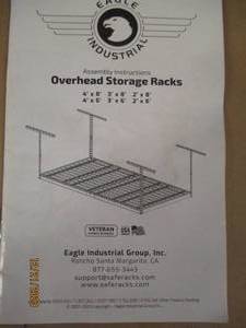 Overhead Storage Rack