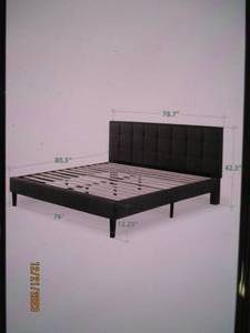 Upholstered Platform Bed Frame