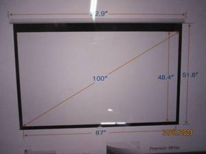 Perlesmith Projector Screen
