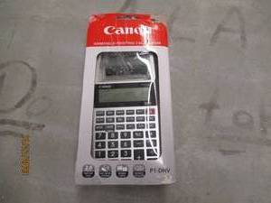 Canon Handheld Printing Calculator