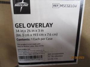 Medline Gel Overlay Mattress