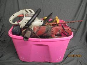 Box of Assorted Tools