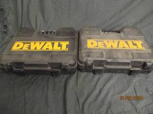 2 DeWalt Power Drill Kits