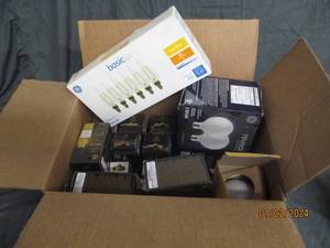 Box of Assorted LED Lights