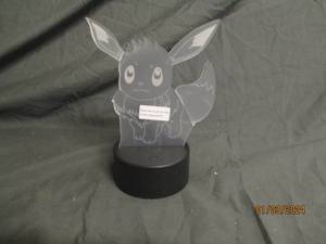 2 Pack of Black LED Light Bases and with One Display