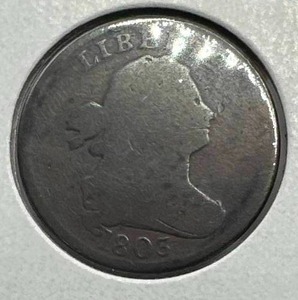 1803 Half Cent Penny