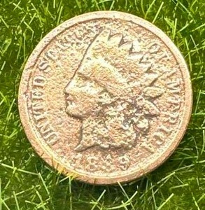 1889 Indian Head Penny