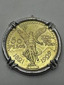 50 Peso Coin from a Necklace