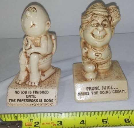 lot 66A image: Paula, Statues (5) Circa 60s 70s