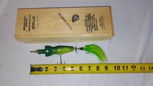 lot 4 image: The Little Giant Fishing Lure By Jerry Holter