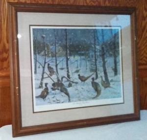 lot 6 image: Armistice Day Storm, 1940 by Les C. Kouba.