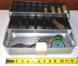 lot 24 image: Umco Tackle Box And Contents.