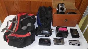 lot 35 image: Cameras, JVC Movie Camera, Walkman & More