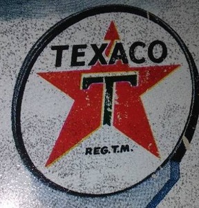 lot 45 image: Texaco Sign.