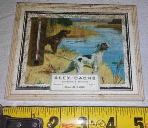 lot 380 image: Herman Mn, 1959 Calendar, Alex Oachs Plumbing And Heating.