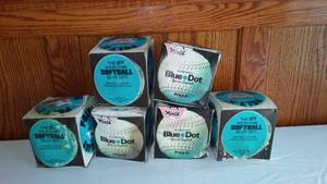 lot 400 image: Blue Dot Soft Balls (6).