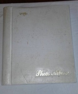 lot 444 image: Photo Album with Calling Cards.