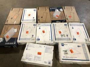Lot of Assorted Bay Lighting Various Models and Conditions  Customer Returns See Pictures