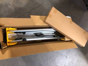 DEWALT 29.8 lbs. Compact Miter Saw Stand with 500 lbs. Capacity Customer Returns See Pictures