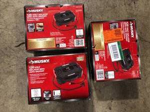 Lot of Husky 120-Volt Inflator Customer Returns See Pictures