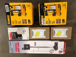 Lot of Plumbing Items  Various Models and Conditions Customer Returns See Pictures