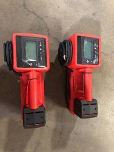Lot of 2 Milwaukee M18 18-Volt Lithium-Ion Cordless Electric Portable Inflator (Tool-Only)   Customer Returns See Pictures