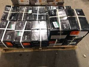 11 Boxes of MSI Glacial Black Ledger Corner 6 in. x 6 in. x 6 in. Natural Marble Wall Tile (2.5 sq. ft.  case)     Customer Returns See Pictures