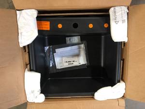 KOHLER Kennon Drop-inUndermount Neoroc Granite Composite 25 in. 1-Hole Single Bowl Kitchen Sink in Matte Black Customer Returns See Pictures