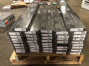 40 Boxes of A&A Surfaces Centennial Empire Oak 6 MIL x 6 in. W x 48 in. L Glue Down Waterproof Luxury Vinyl Plank Flooring (36 sqftcase)  Customer Returns See Pictures