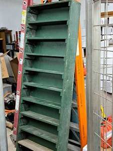 lot 160 image: Wooden Display Shelf 10-tier