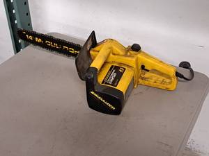 lot 35 image: McCullough Electramac 14 Electric Chainsaw EM250