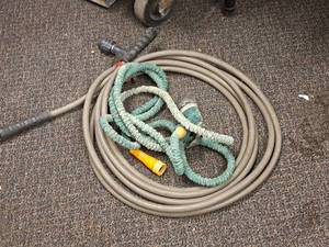 lot 47 image: (2) Water Hoses and (2) Sprayers