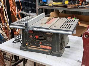 lot 52 image: Craftsman 10 Table Saw 137.22194
