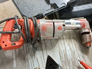 lot 107 image: Milwaukee Heavy Duty 12 Right Angle Drill 1001-1