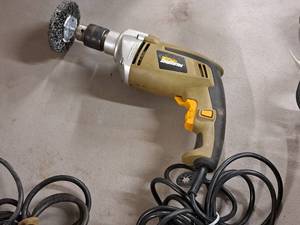 lot 120 image: Rockwell Shop Series 12 Drill RC3136 with Attachment