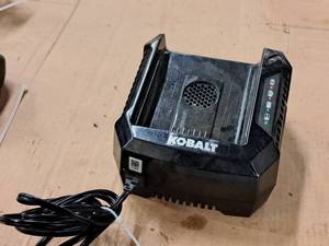 lot 135 image: Kobalt 80V Max Lithium-Ion Battery Charger KRC30-06