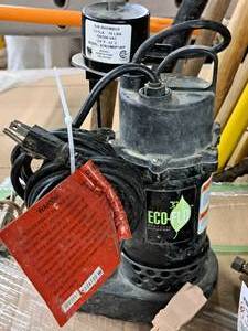 lot 145 image: Eco-Flo Sump Pump 8(IN)VMIIP1WP
