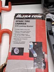 lot 190 image: Ultra-Tow Spare Tire Carrier with Locking Bracket