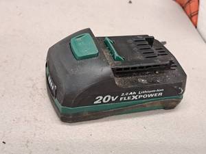 lot 219 image: 20V Flex Power 2.0Ah Lithium-Ion Cordless Tool Battery