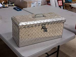 lot 240 image: 20-12 Diamondplate Tool Box