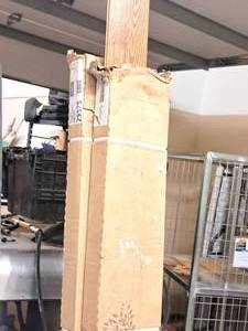 lot 347 image: Lot of (2 Boxes) Red Oak Chene Rouge Tradition Hazelnut Cashmere Hard Wood Flooring 20-sq.ft.  Total Coverage 40-sq.ft.