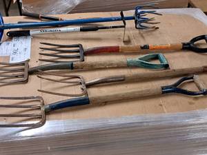 lot 364 image: Lot of (4) Assorted Pitch Forks