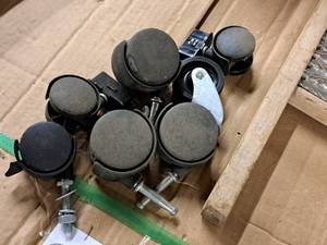lot 464 image: Lot of (7) Misc. Caster Wheels