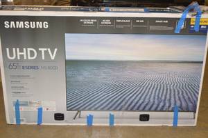 lot 1 image: Samsung 65 4K Resolution 8 Series UHD TV - Tested Works